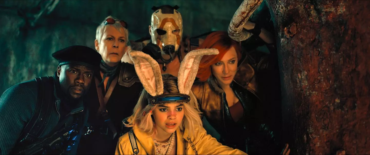 Despite its star-studded cast, Borderlands isn't being received well by critics. (Lionsgate)