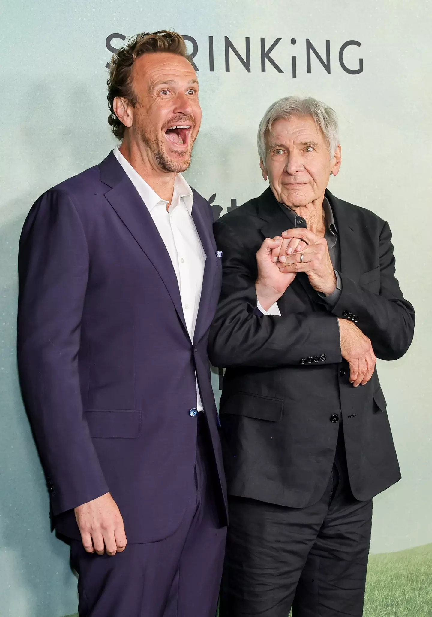 Harrison Ford had an honest message for his co-star Jason Segel (Kevin Winter/Getty Images)