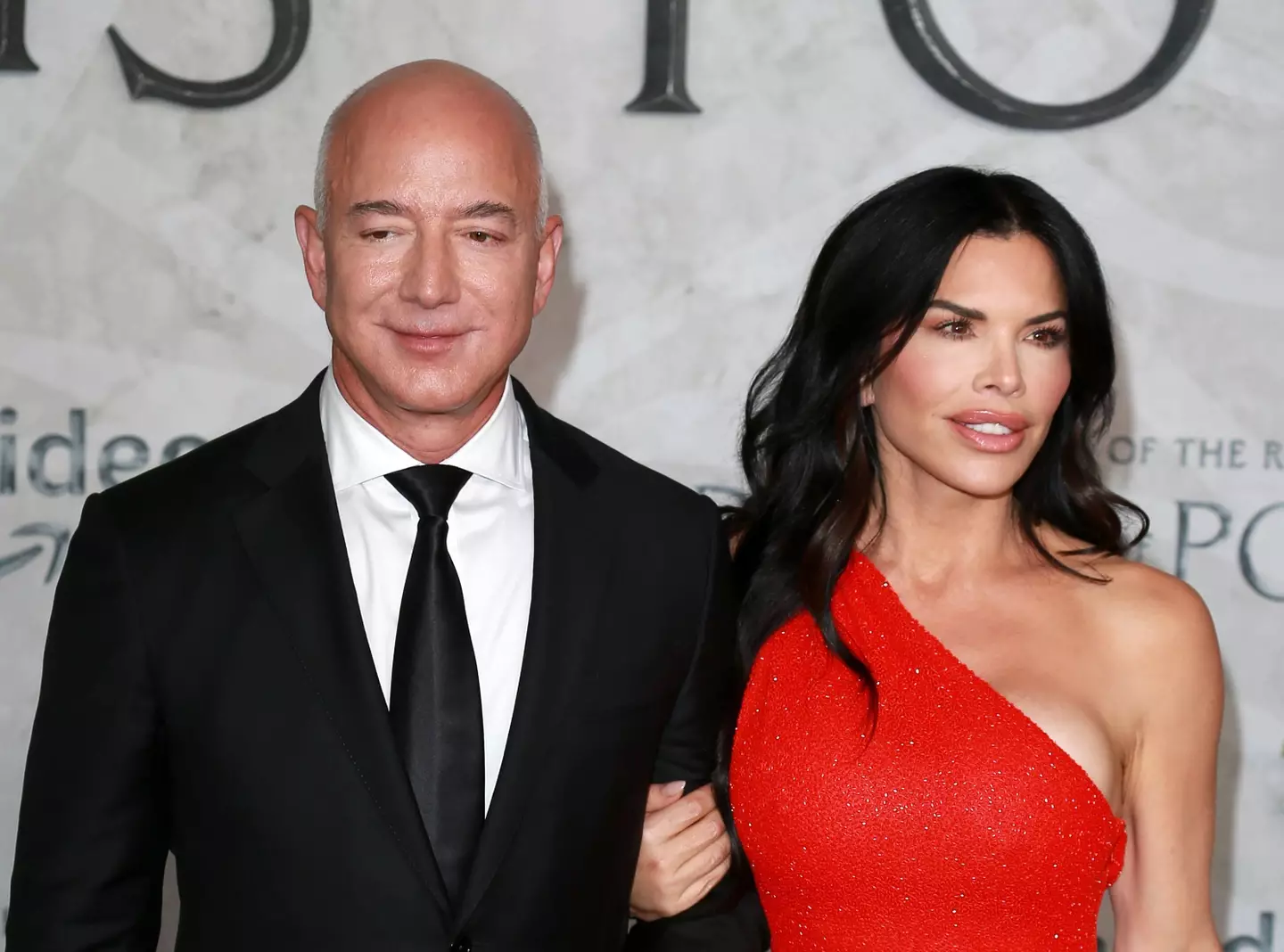 Jeff Bezos and Lauren Sanchez.