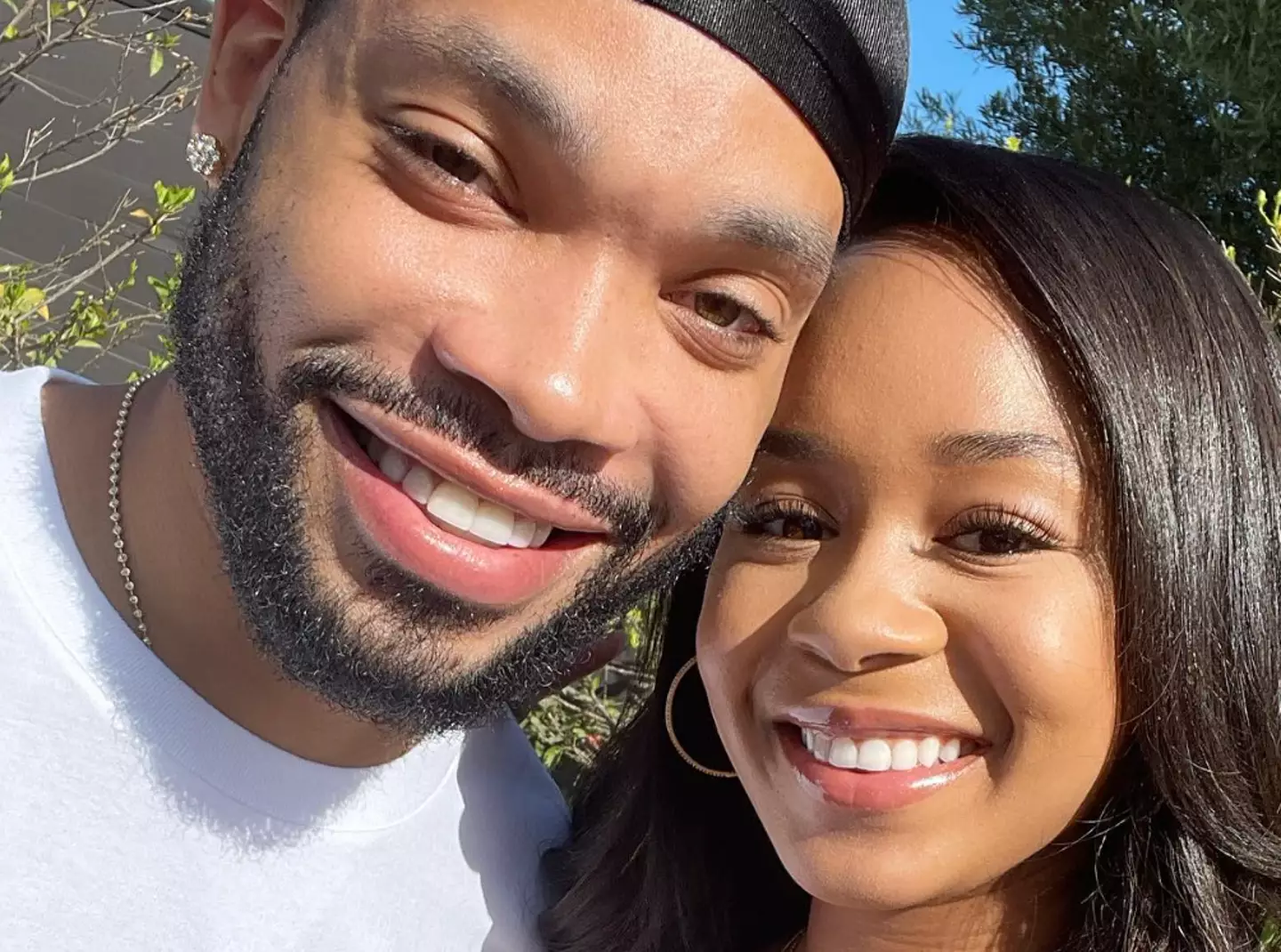 The pair were first introduced by Lawrence's uncle (Instagram/ @jasmin_lawrence)