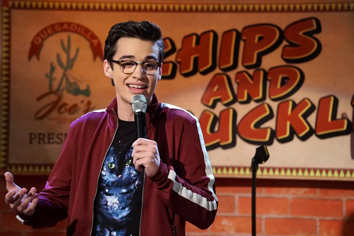 Joey Bragg during his time working for the Disney Channel.