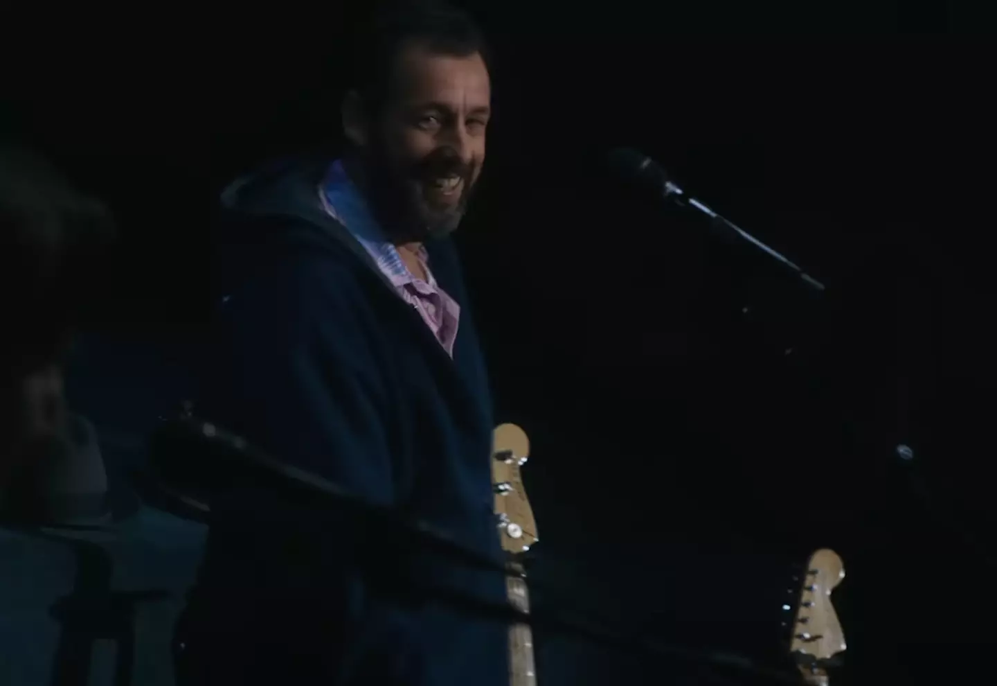 Sandler's return to stand up has been a hit with fans. (Netflix)