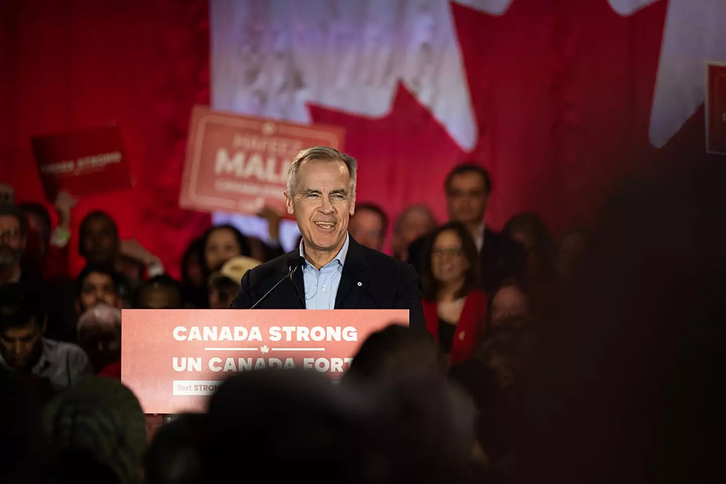 Mark Carney's message is somewhat diluted compared to his initial statement (Gavin John/Bloomberg via Getty Images)