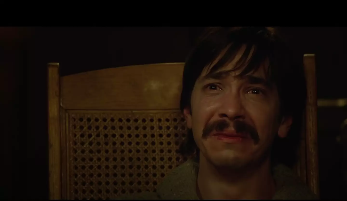 It features Justin Long - and a particularly dodgy moustache.