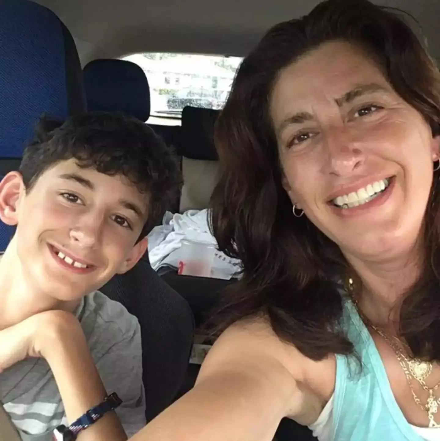 Joan Naydich was treated in hospital following the attack.