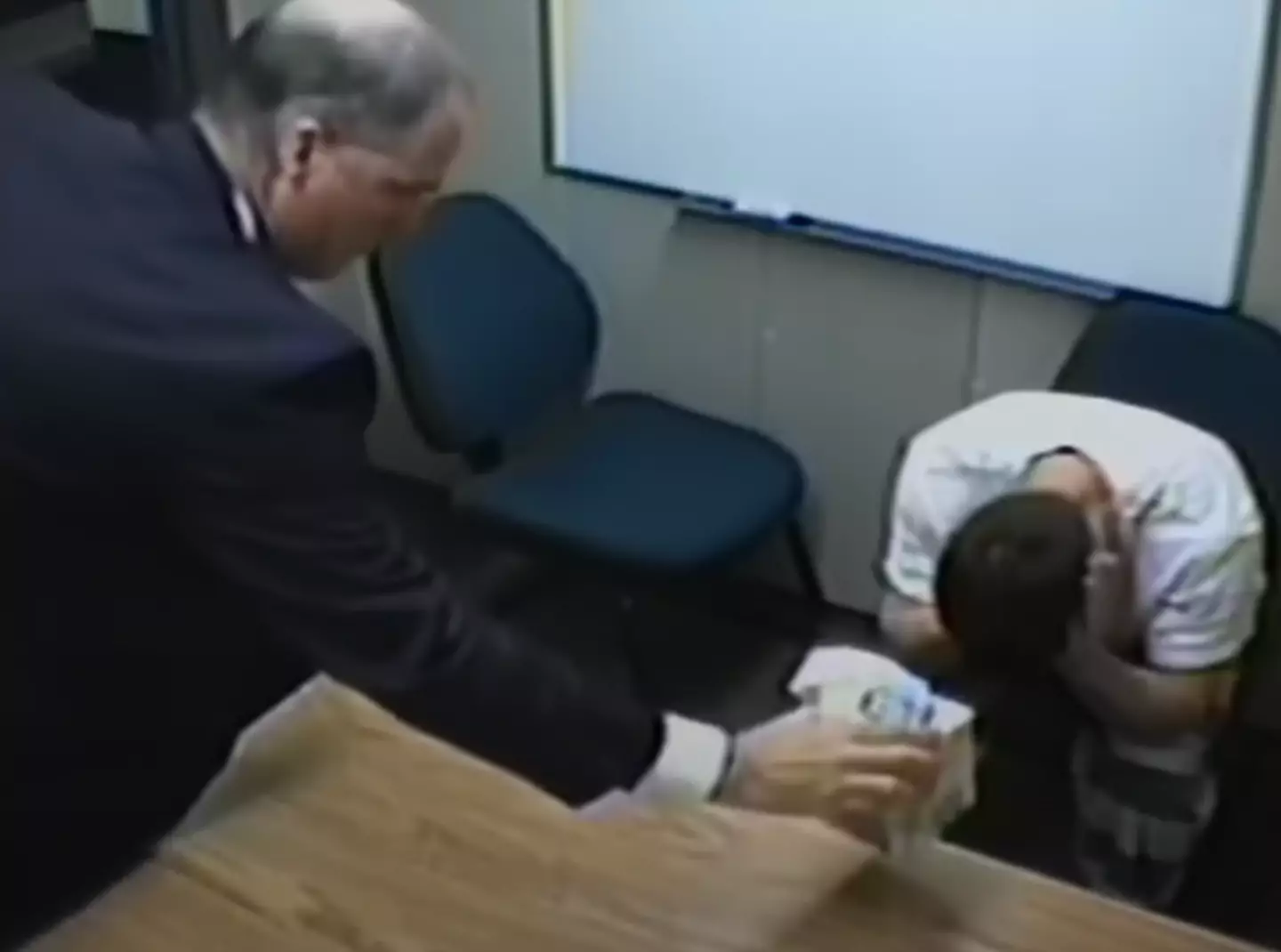 Aaron Quinn was interrogated by police after Denise's kidnapping.