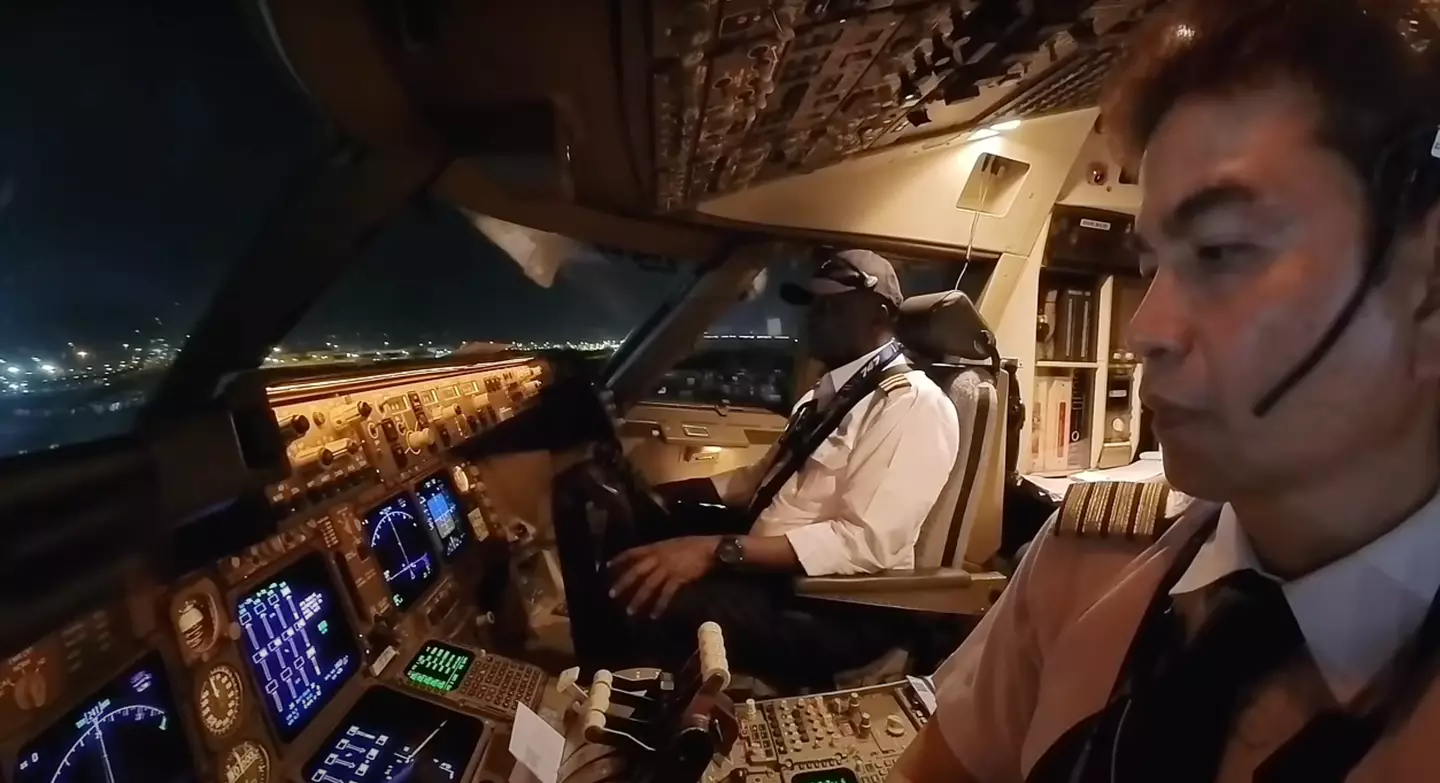 The pilots could not believe their eyes. (YouTube/Captain Ruud Van Pangemanan)