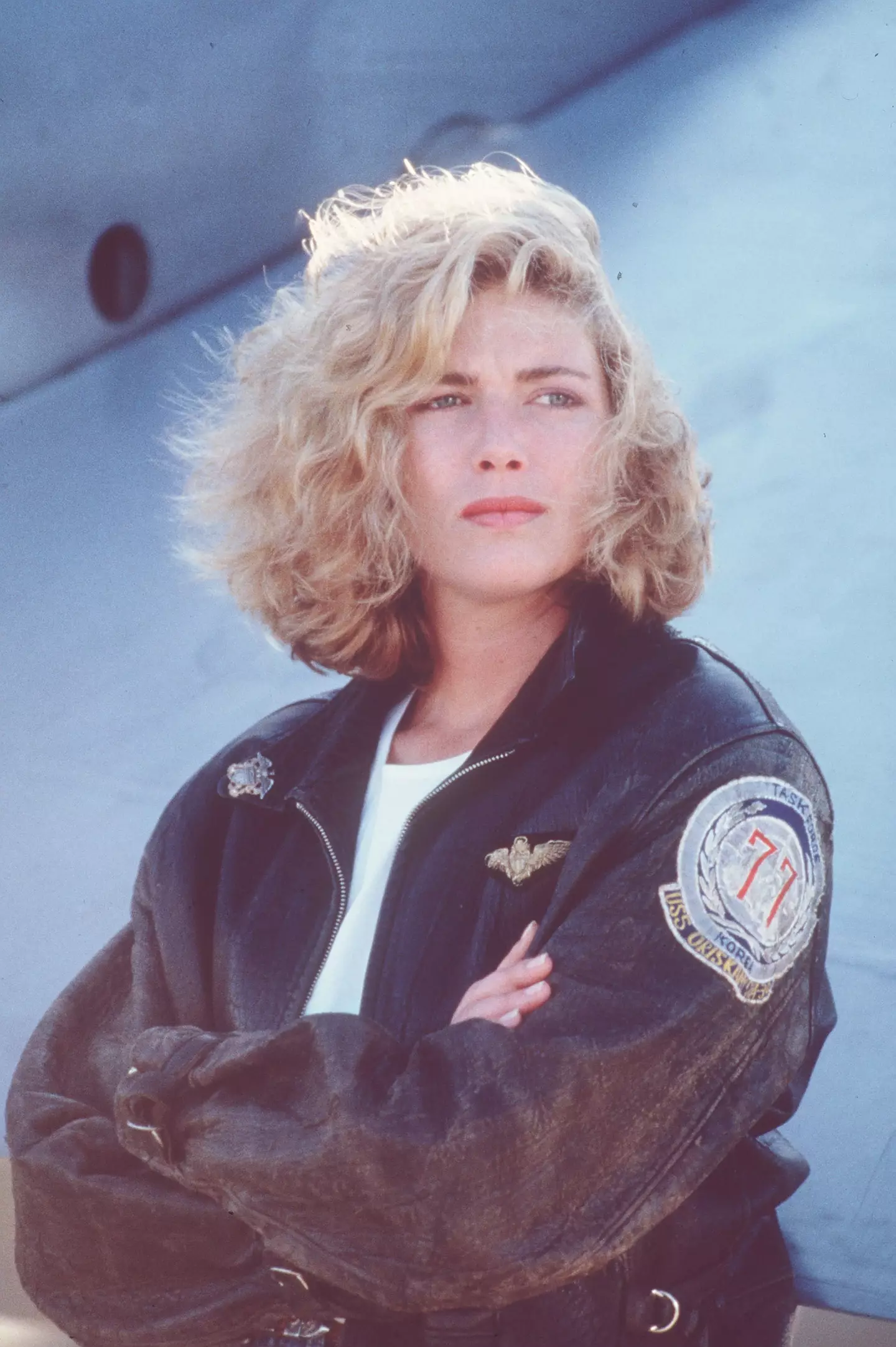 Kelly McGillis in Top Gun.