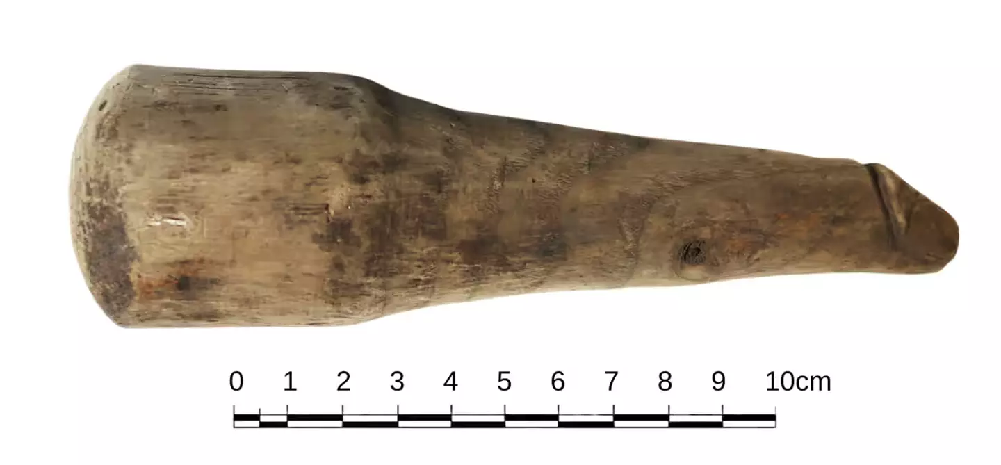 The object measured six inches. Credit:Newcastle University