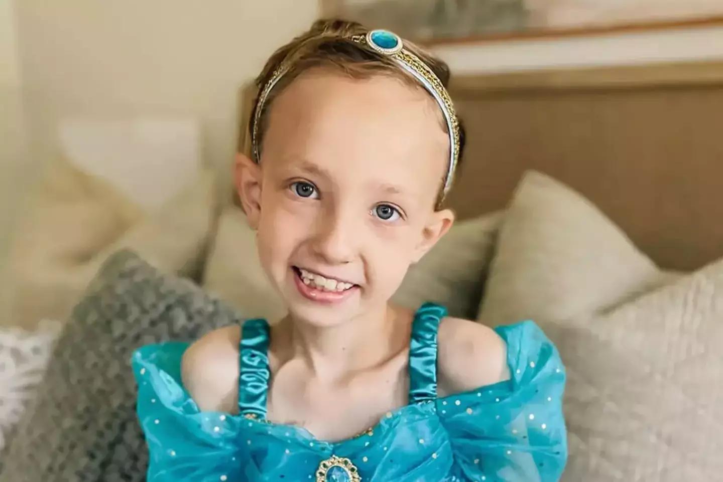 The influencer was diagnosed with cancer in 2020 (Instagram/@briestrongerthancancer)