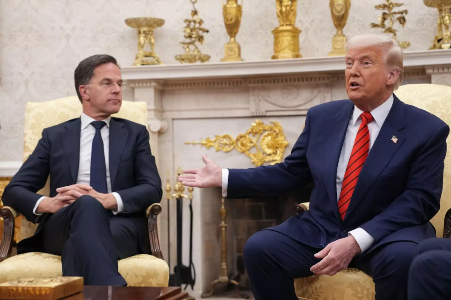 NATO Secretary General Rutte appeared hesitant on the Greenland plan (Andrew Harnik/Getty Images)