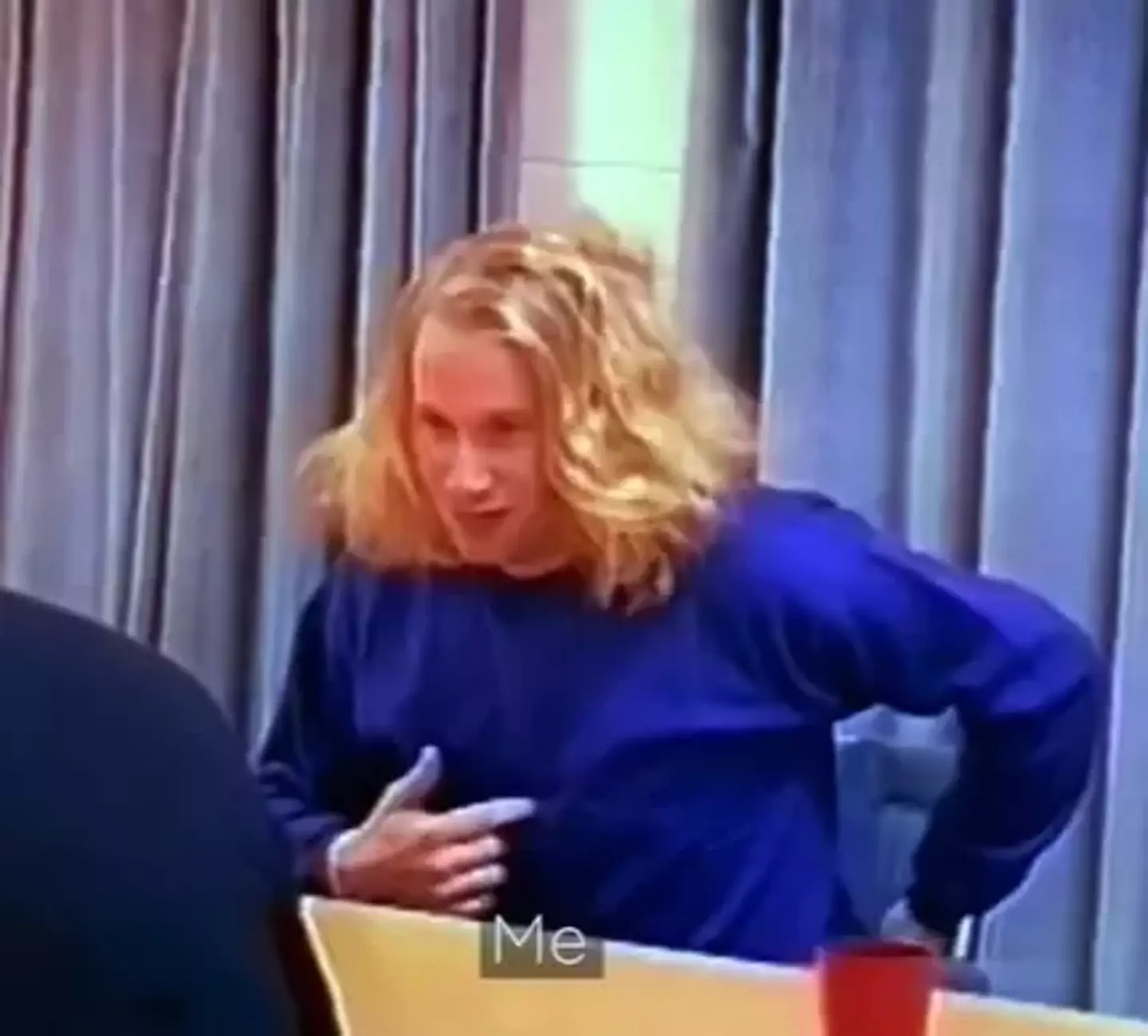 Bryant appeared to give himself away.