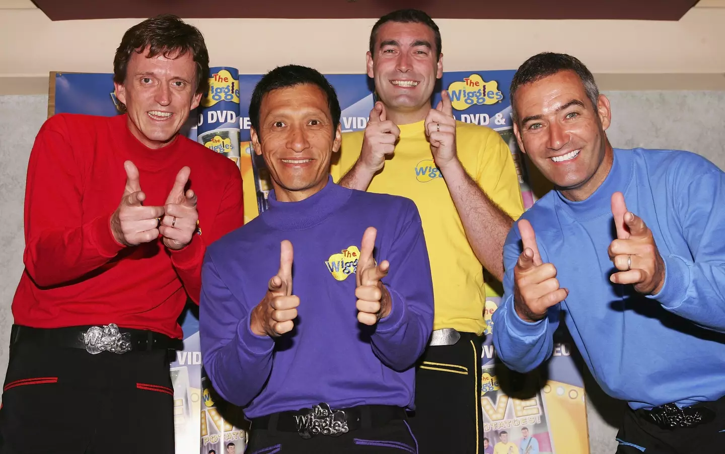 (L - R) Murray Cook, Jeff Fatt, Greg Page and Anthony Field snapped in 2005.