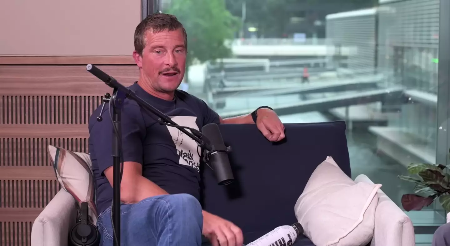 Bear Grylls said that exploring underwater doesn't appeal as much to him.