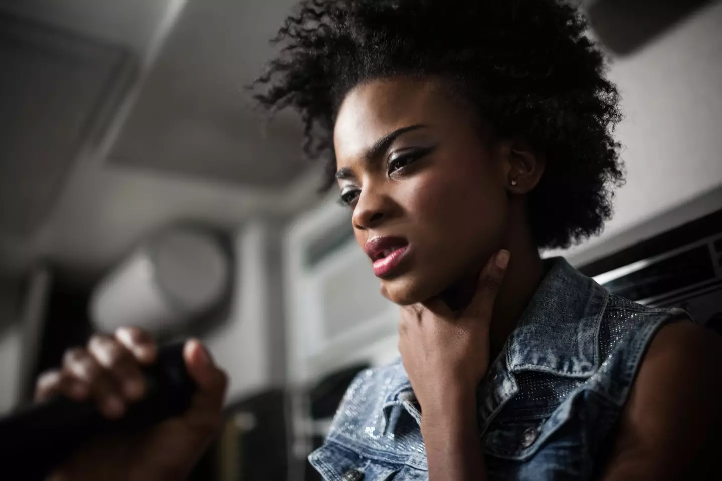 You can be more at risk of losing your voice if you use it more strenuously on a day-to-day basis (Getty Stock Images/ HEX)