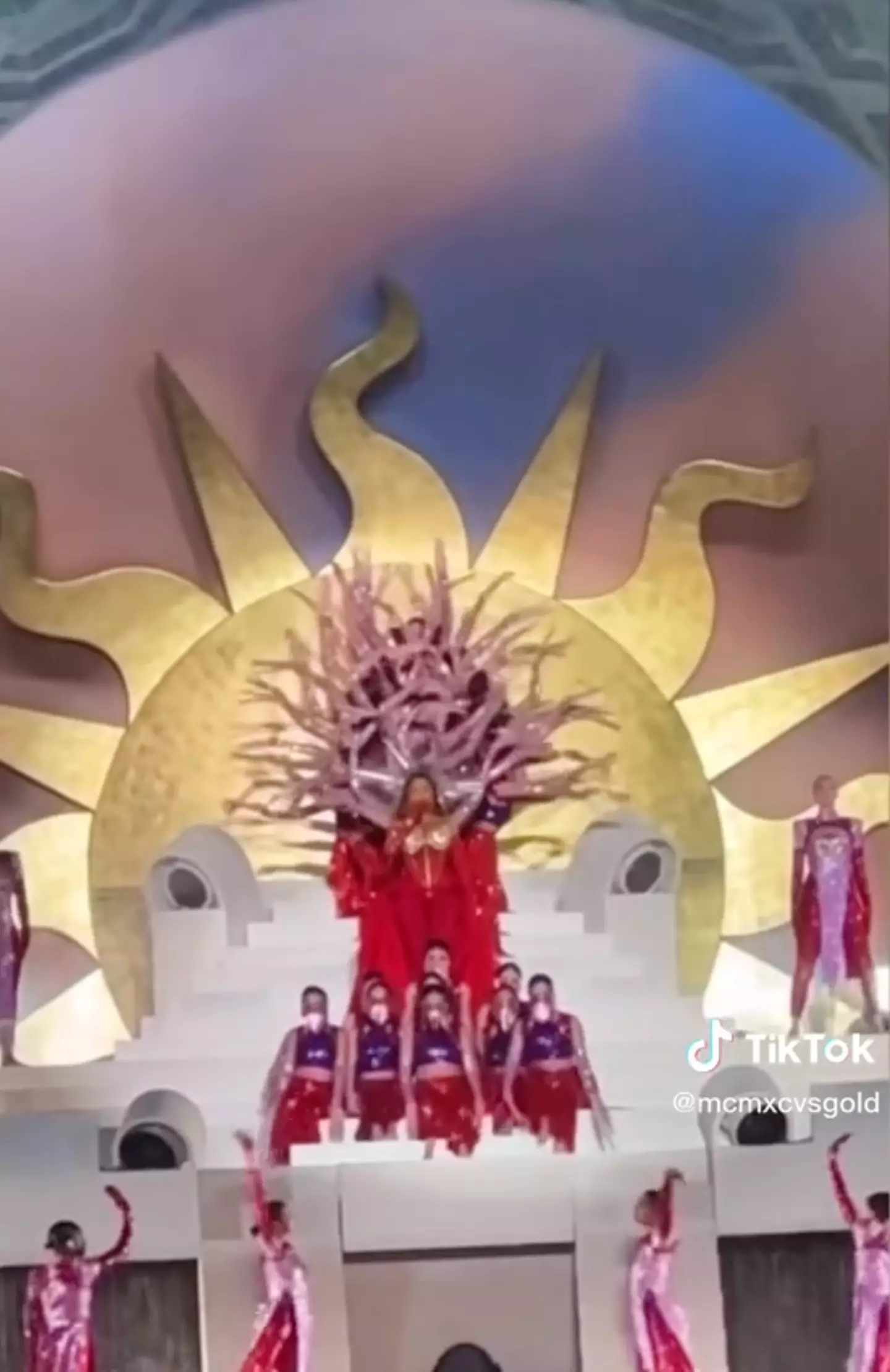 Was Beyoncé secretly performing demonic rituals? Nope.