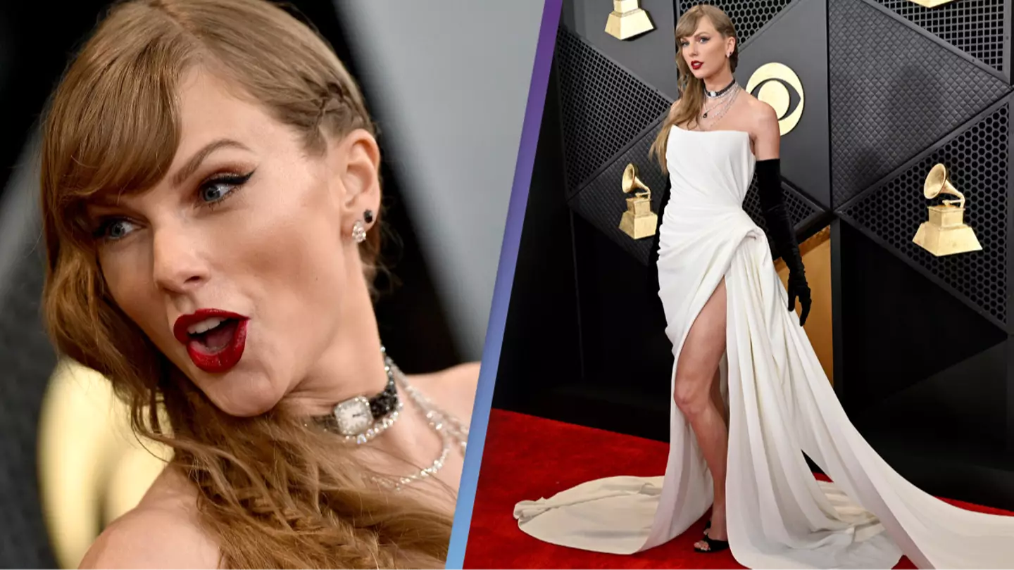 Fans think they’ve worked out the secret meaning behind Taylor Swift’s Grammys 2024 dress