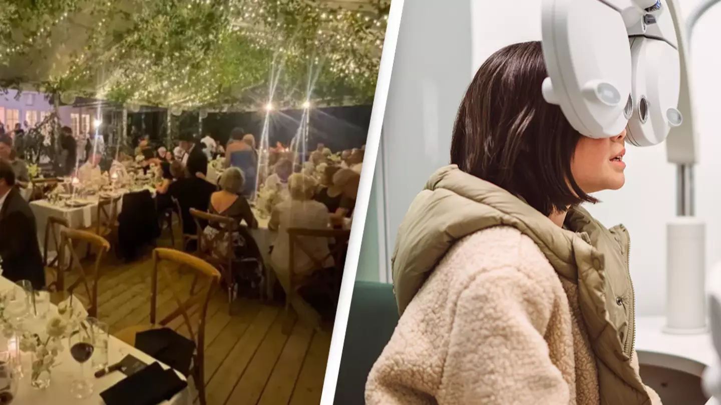 If you see these beams on lights you have a specific condition not everyone has