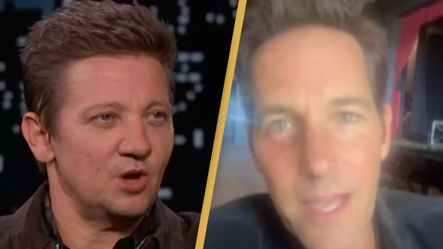 Jeremy Renner shares brutal message Paul Rudd sent him after snowplow accident