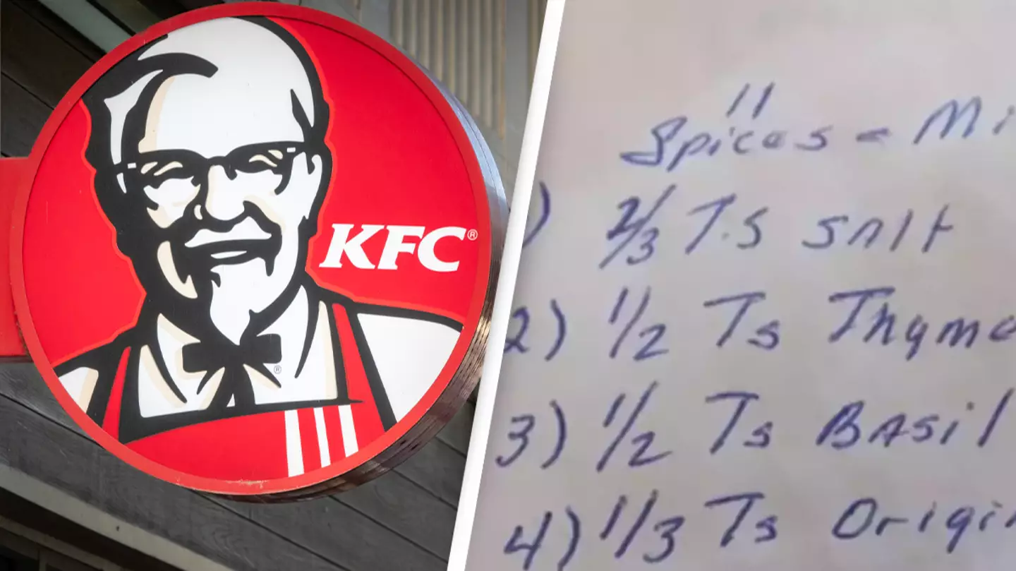 KFC’s famous top secret '11 herbs and spices' was once leaked by Colonel Sanders’ nephew