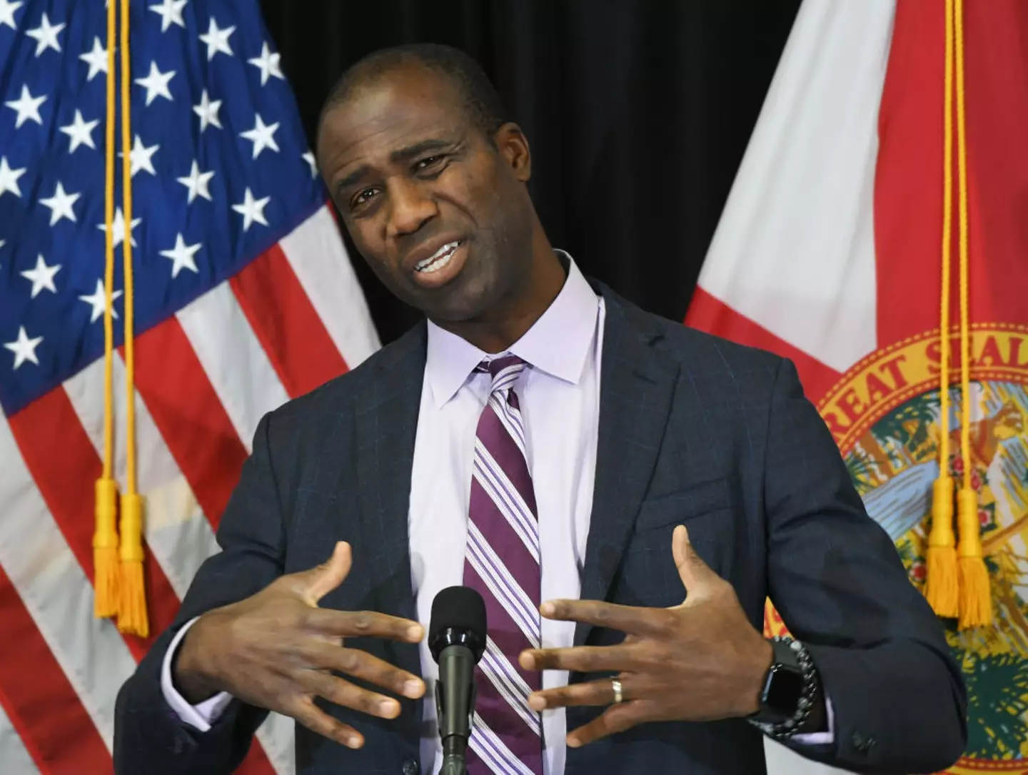 Dr. Joseph Ladapo claimed the government should not tell people to get vaccines (Paul Hennessy/SOPA Images/LightRocket via Getty Images)
