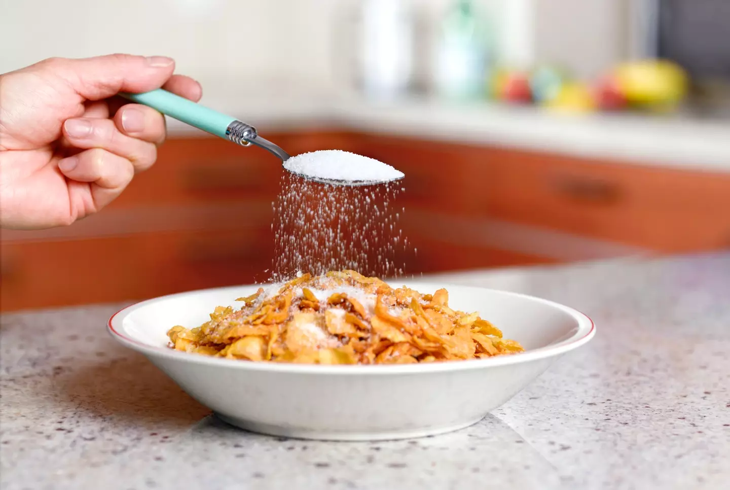 Cereal can be full to bursting with sugar. (Peter Dazeley / Getty)