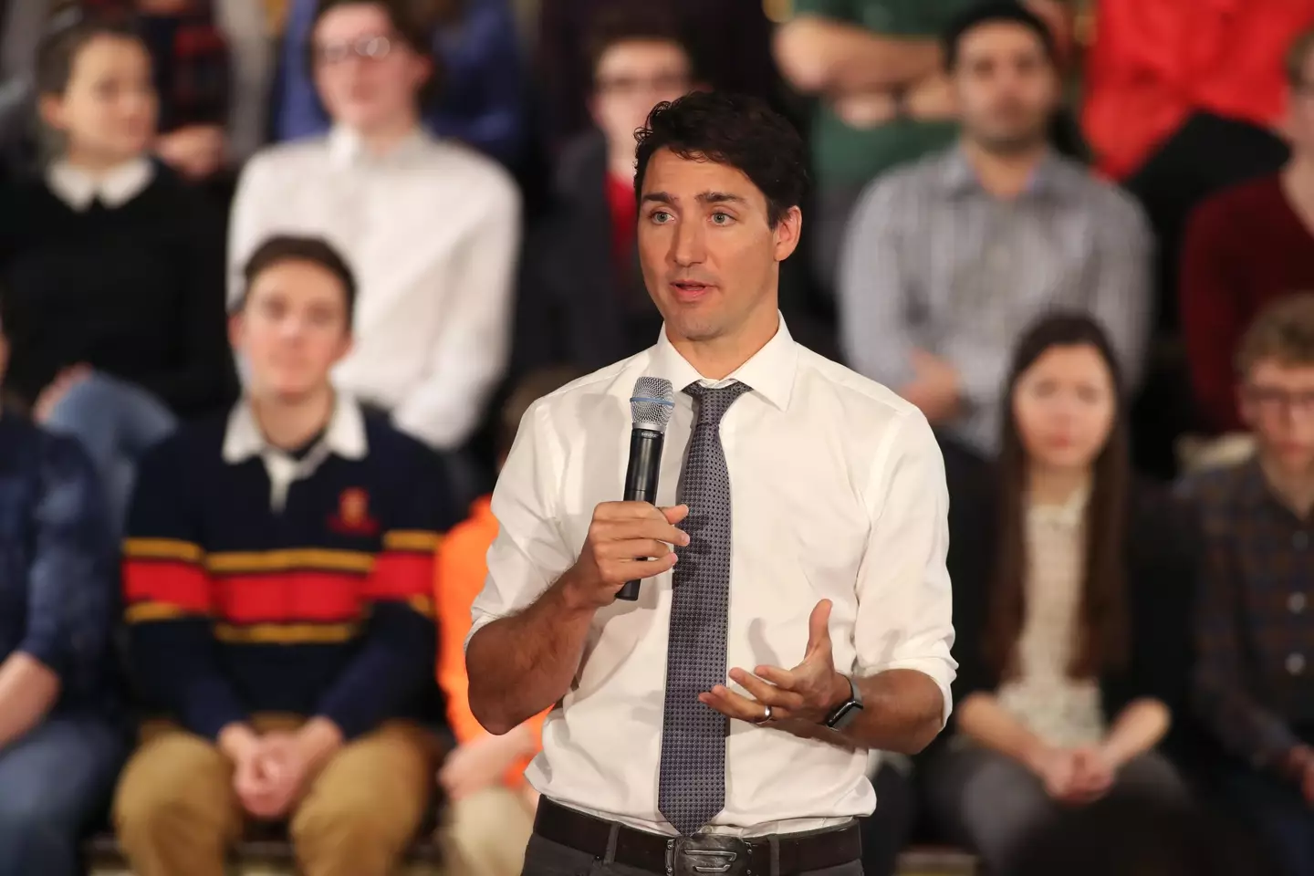 Justin Trudeau has stressed Canada's ongoing support for Ukraine.