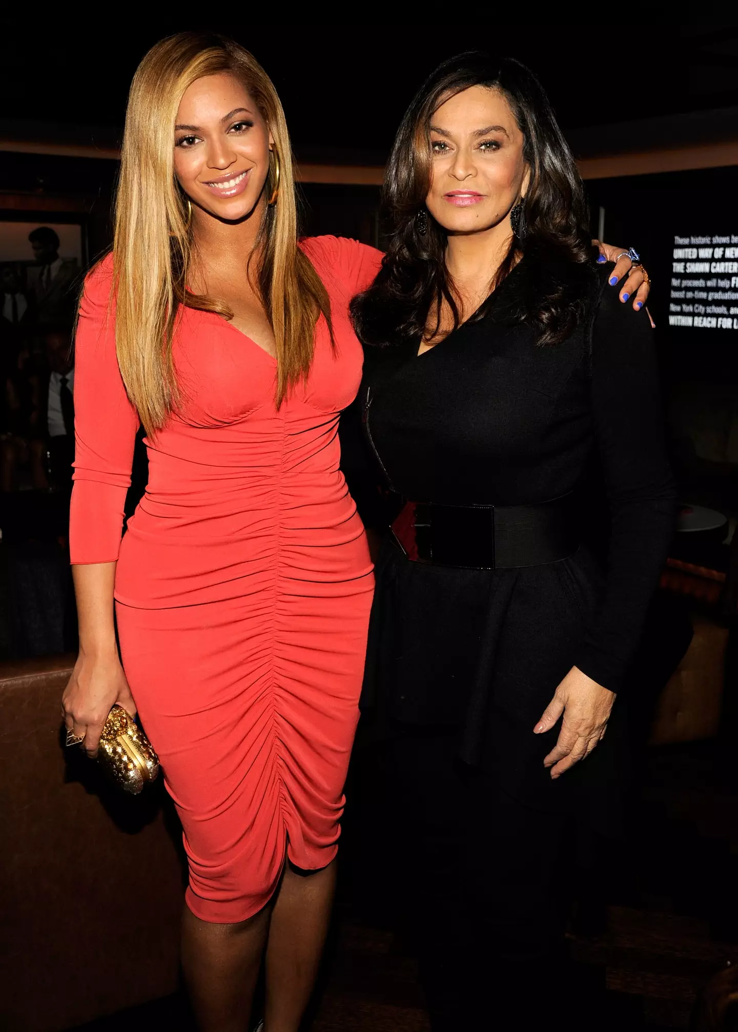 Beyonce's mom, Tina, has shut down the rumor.