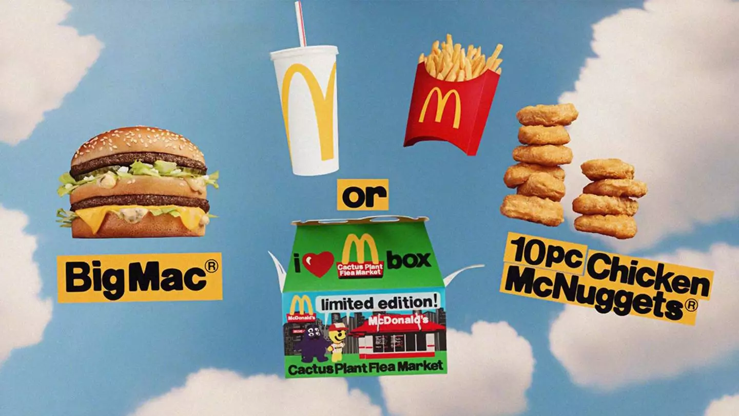 The new adult Happy Meals go on sale next week.