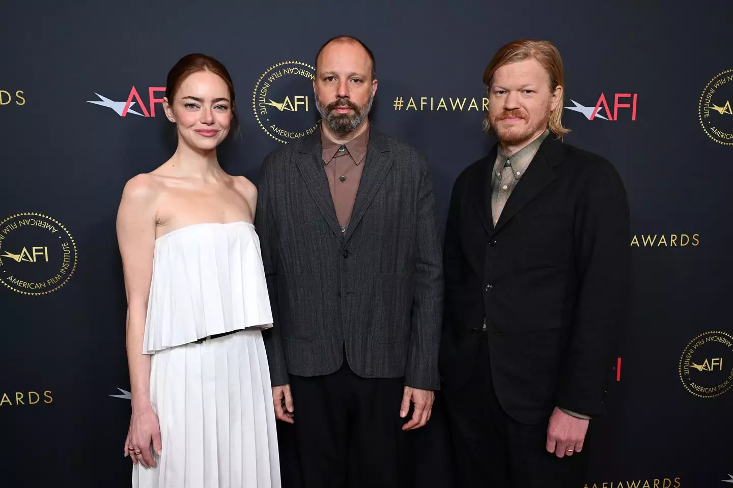 The movie also stars Emma Stone, who was nominated for best actress (Michael Kovac/Getty Images for AFI)