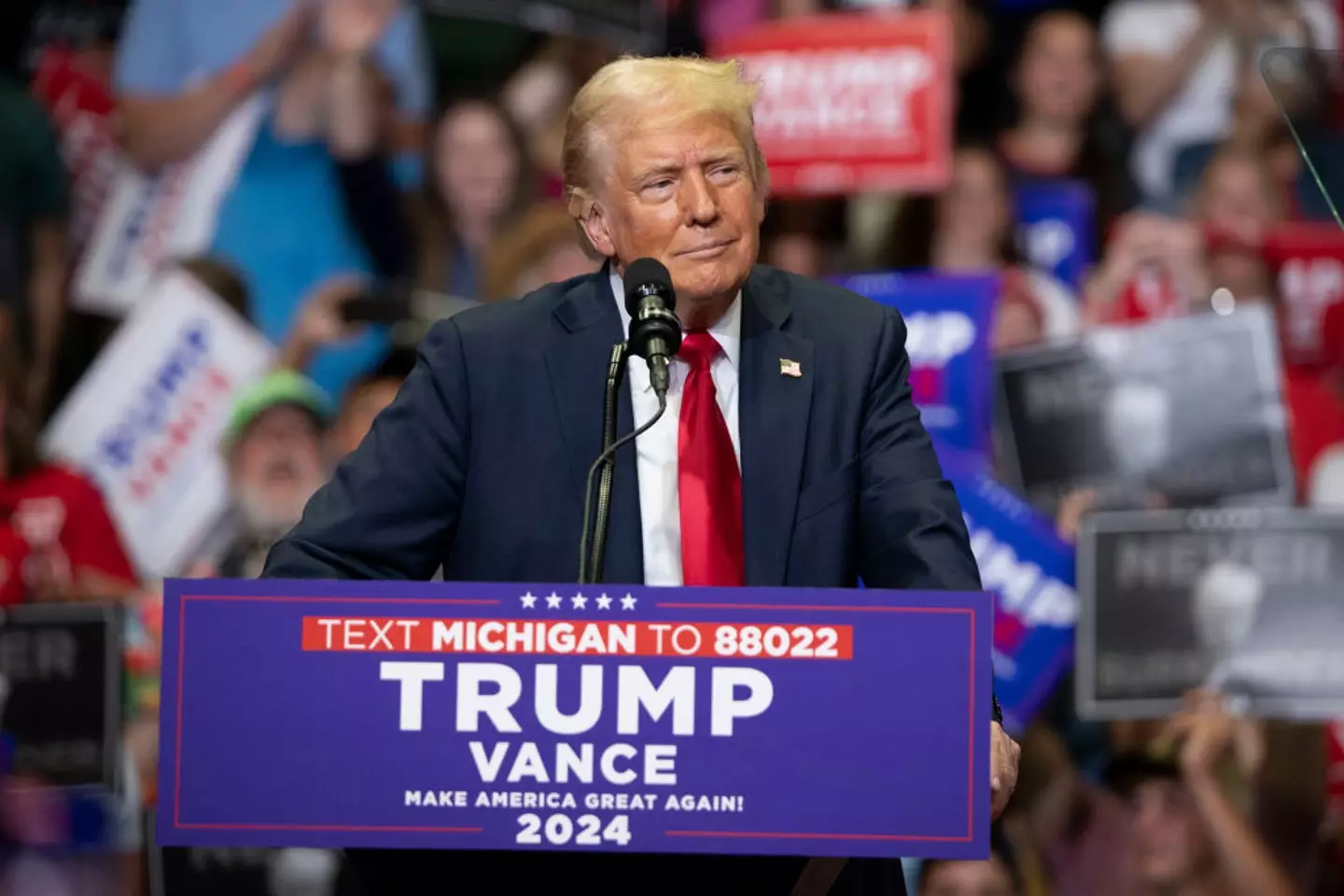 Musk has endorsed Donald Trump. (Bill Pugliano/Getty Images)