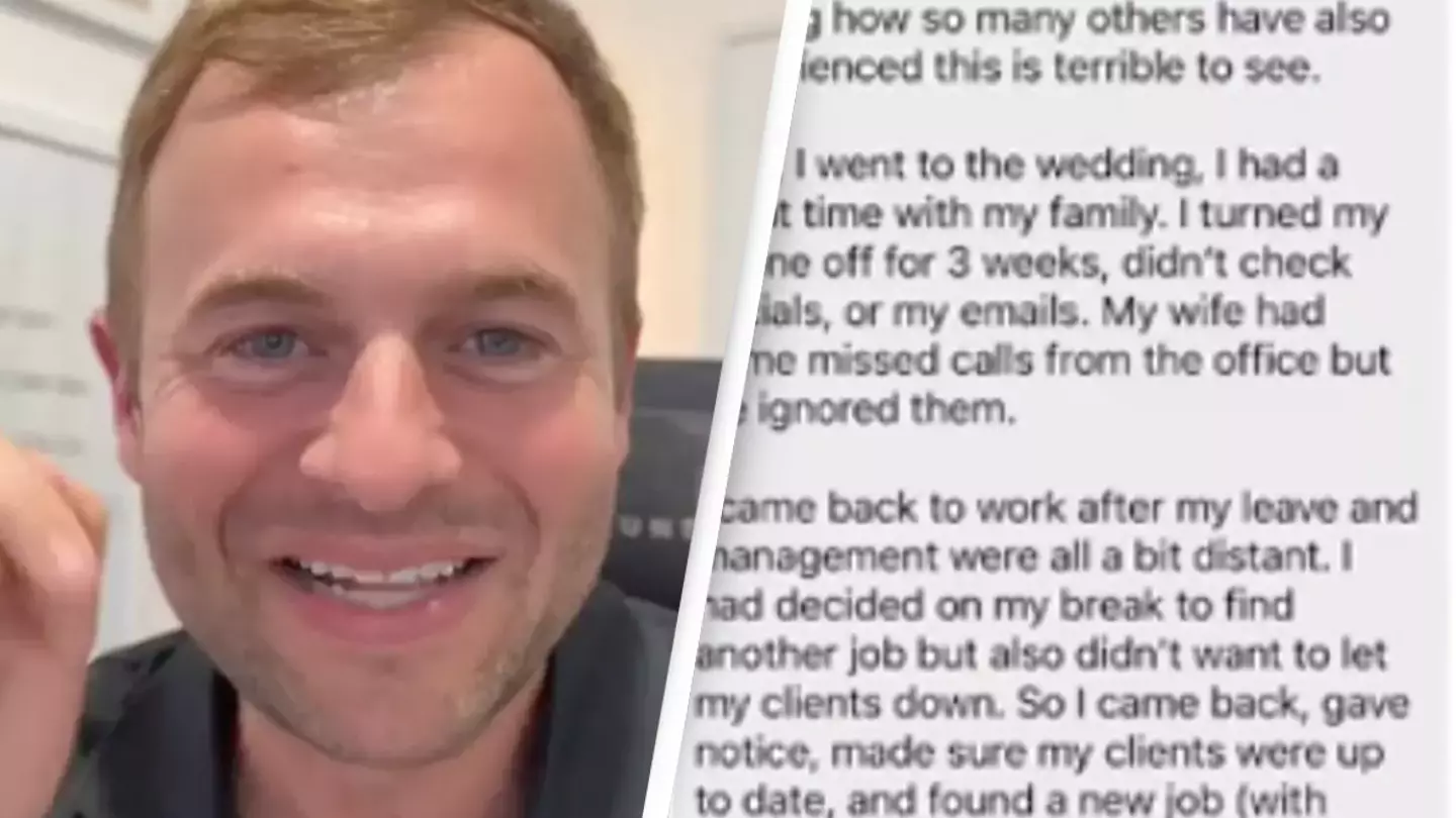 Man reveals what happened when he returned to work after boss sent ‘appalling’ text trying to cancel his annual leave