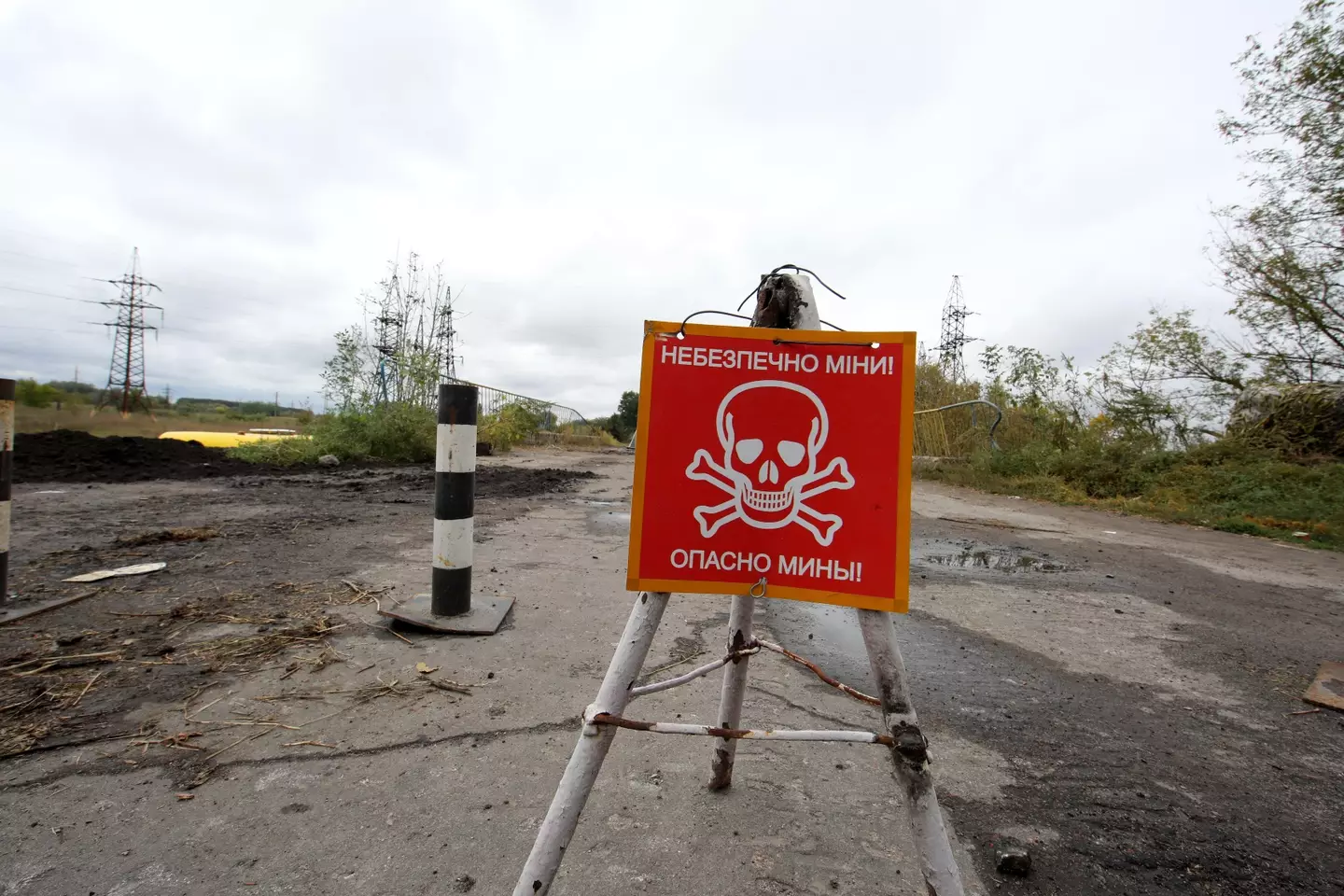 Russian mines have killed hundreds of people in Ukraine.