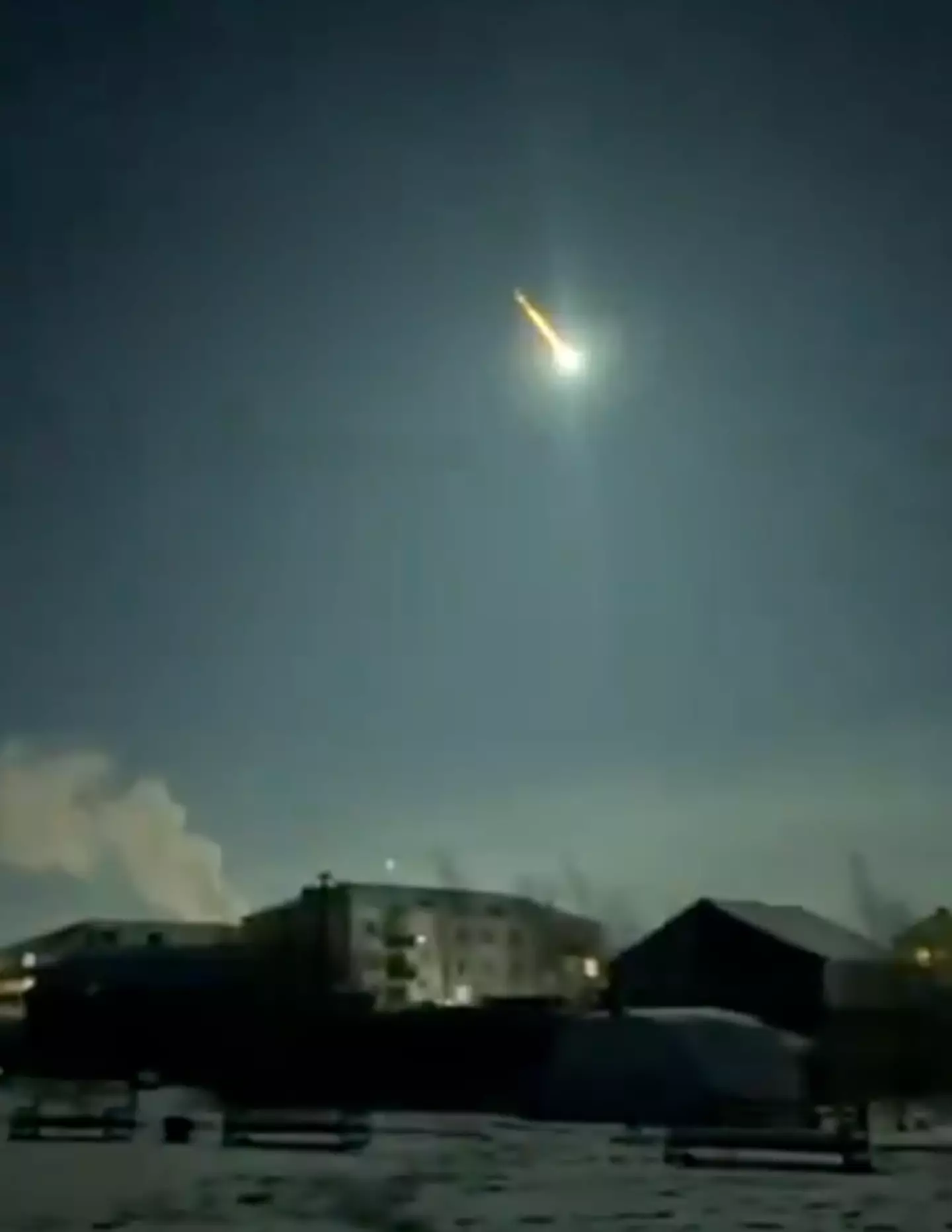 It produced a 'harmless fireball' (Telegram)