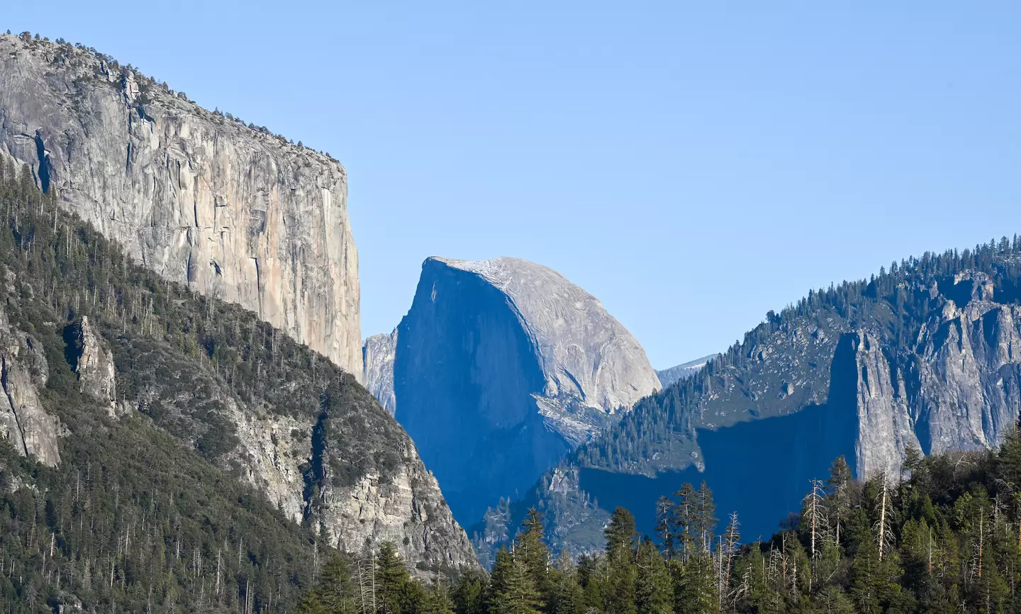 The pair were hiking in Yosemite National Park in California. (Tayfun Coskun/Anadolu via Getty Images)
