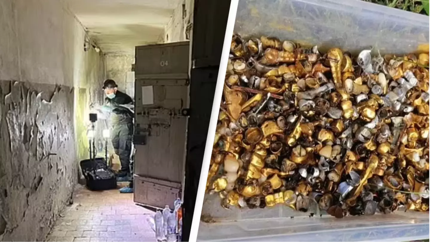 Russian torture chamber with bucket of teeth has been discovered in Ukraine