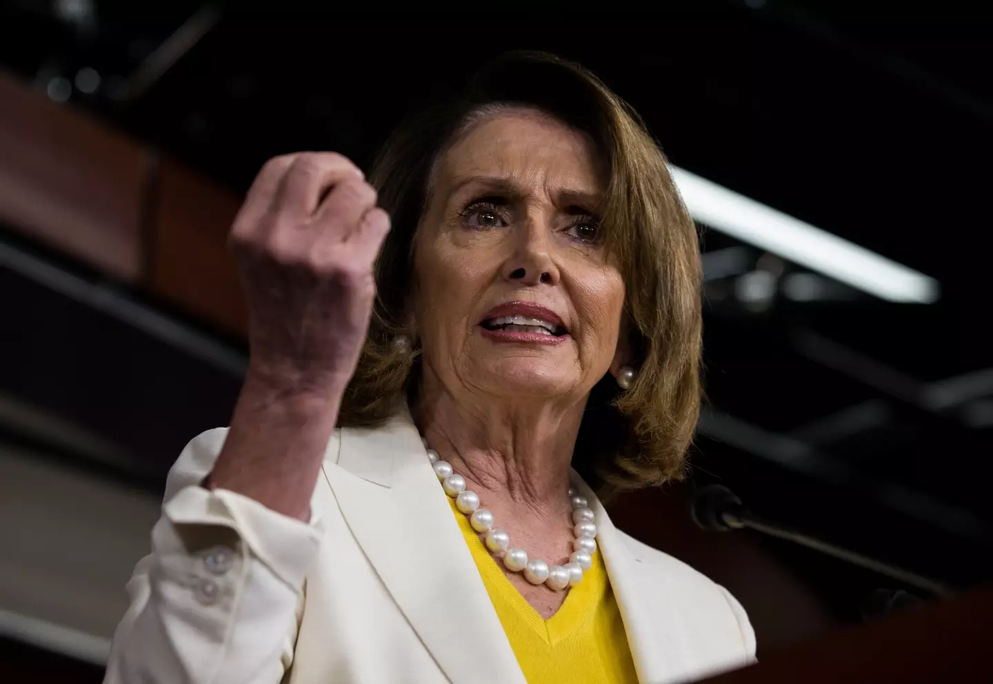 Nancy Pelosi has confirmed a ban on assault weapons will be considered.