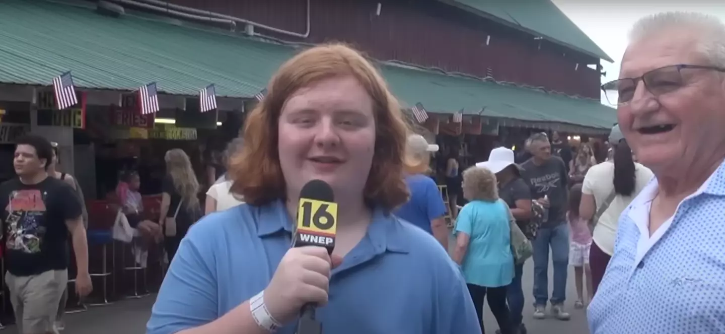 Ritter and 'grandpa' Jack reminisced on the famous interview. (WNEP)