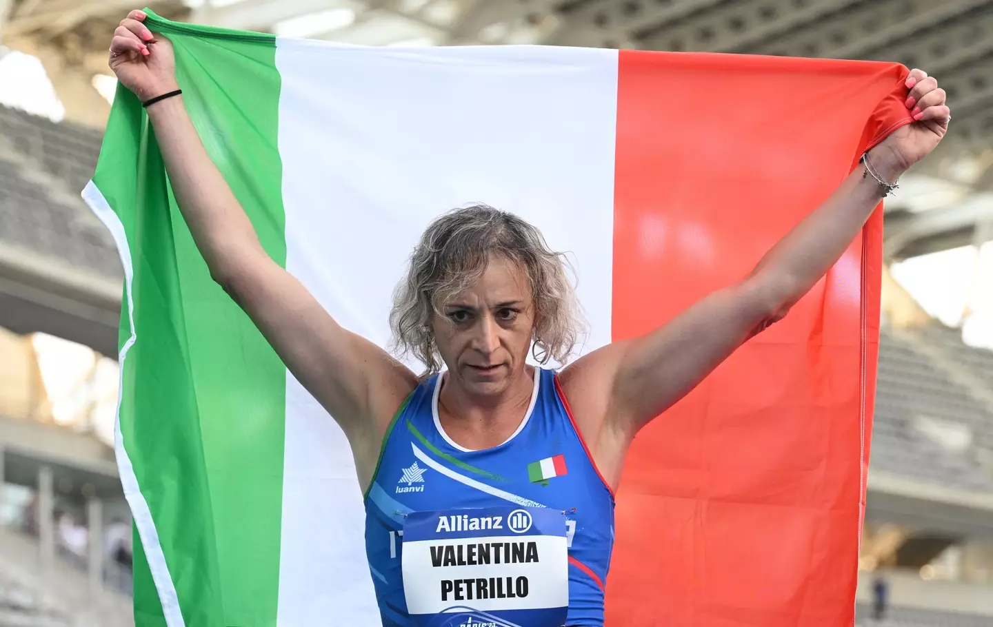 Valentina Petrillo will be the first openly transgender athlete to compete in the Paralympics (Matthias Hangst/Getty Images)