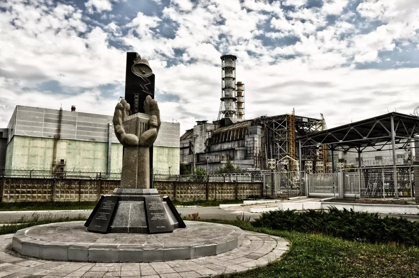 Chernobyl is surrounded by an exclusion zone.