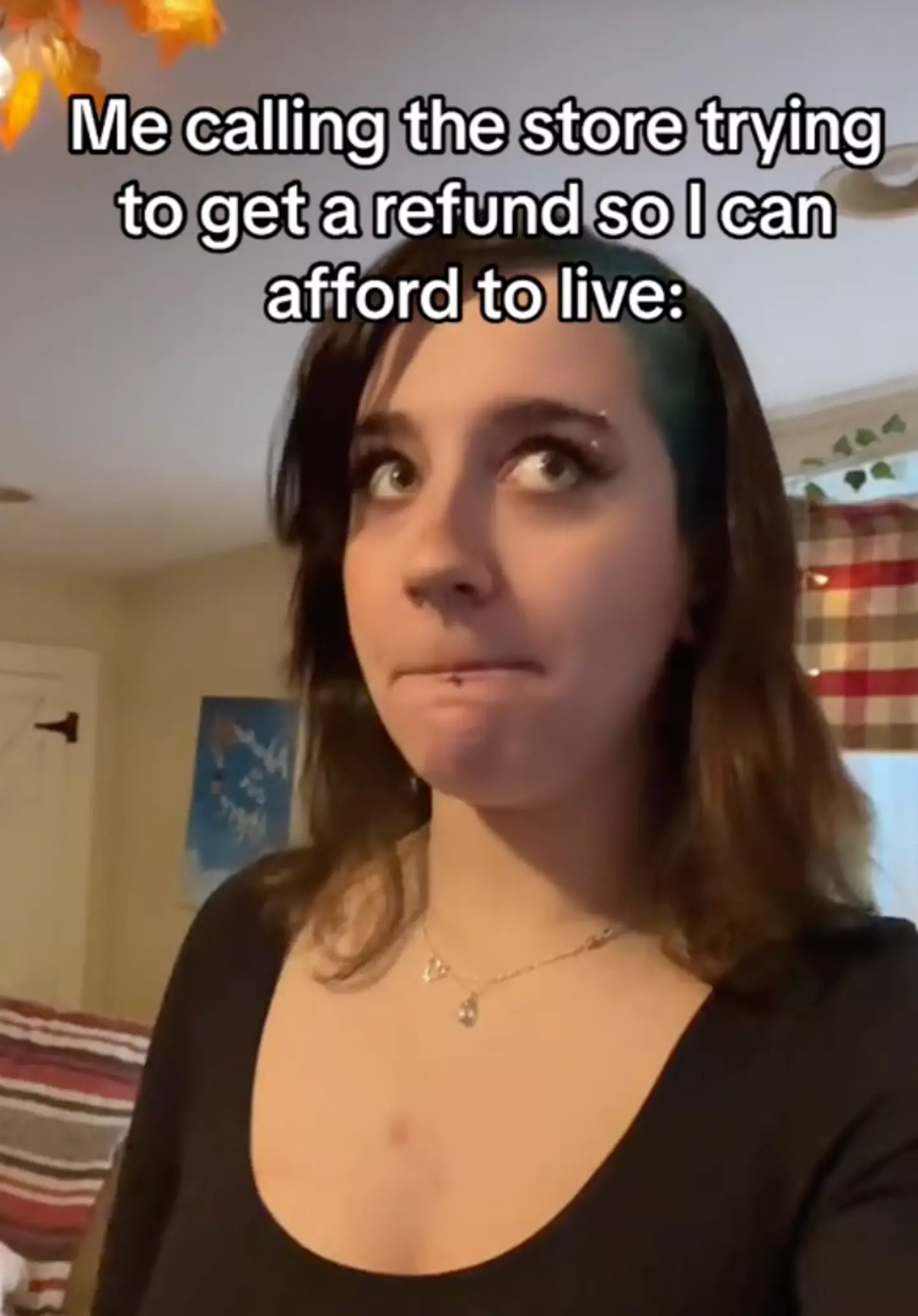 She said that after ordering a pizza the delivery driver allegedly added a large tip without her permission.(unpopularity101/TikTok)