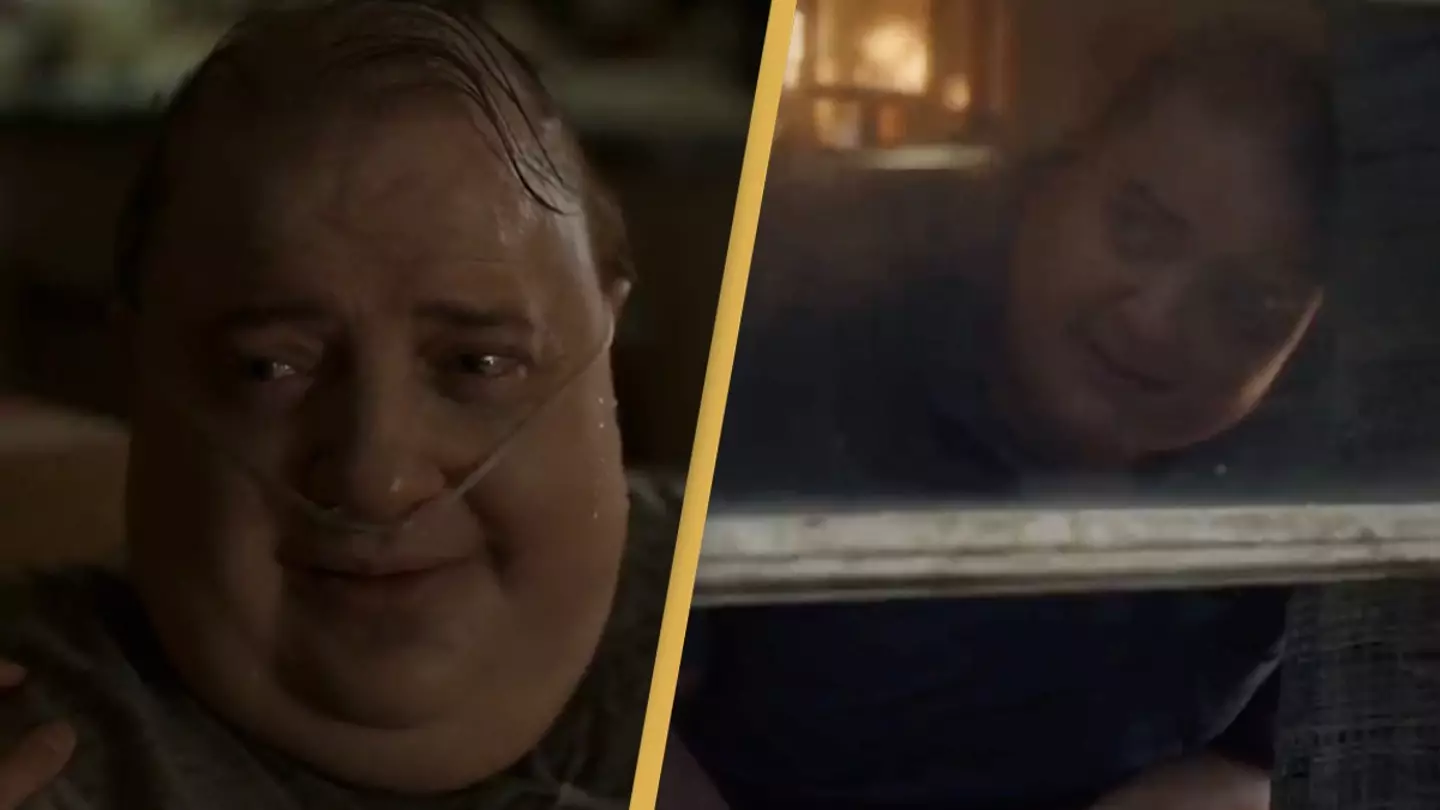 Fans are going wild for Brendan Fraser in first trailer for The Whale