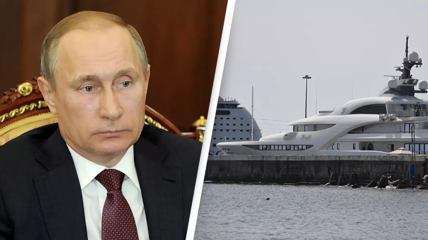 Anonymous Trolls Rename Putin's £73 Million Yacht And Send It To Hell