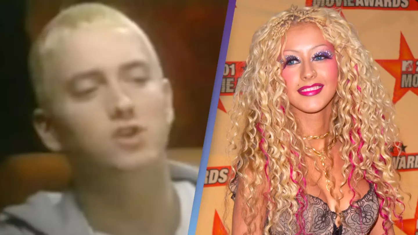 Eminem called Christina Aguilera ‘little b**ch’ and wrote brutal lyric about her after she took the p*ss out of his marriage