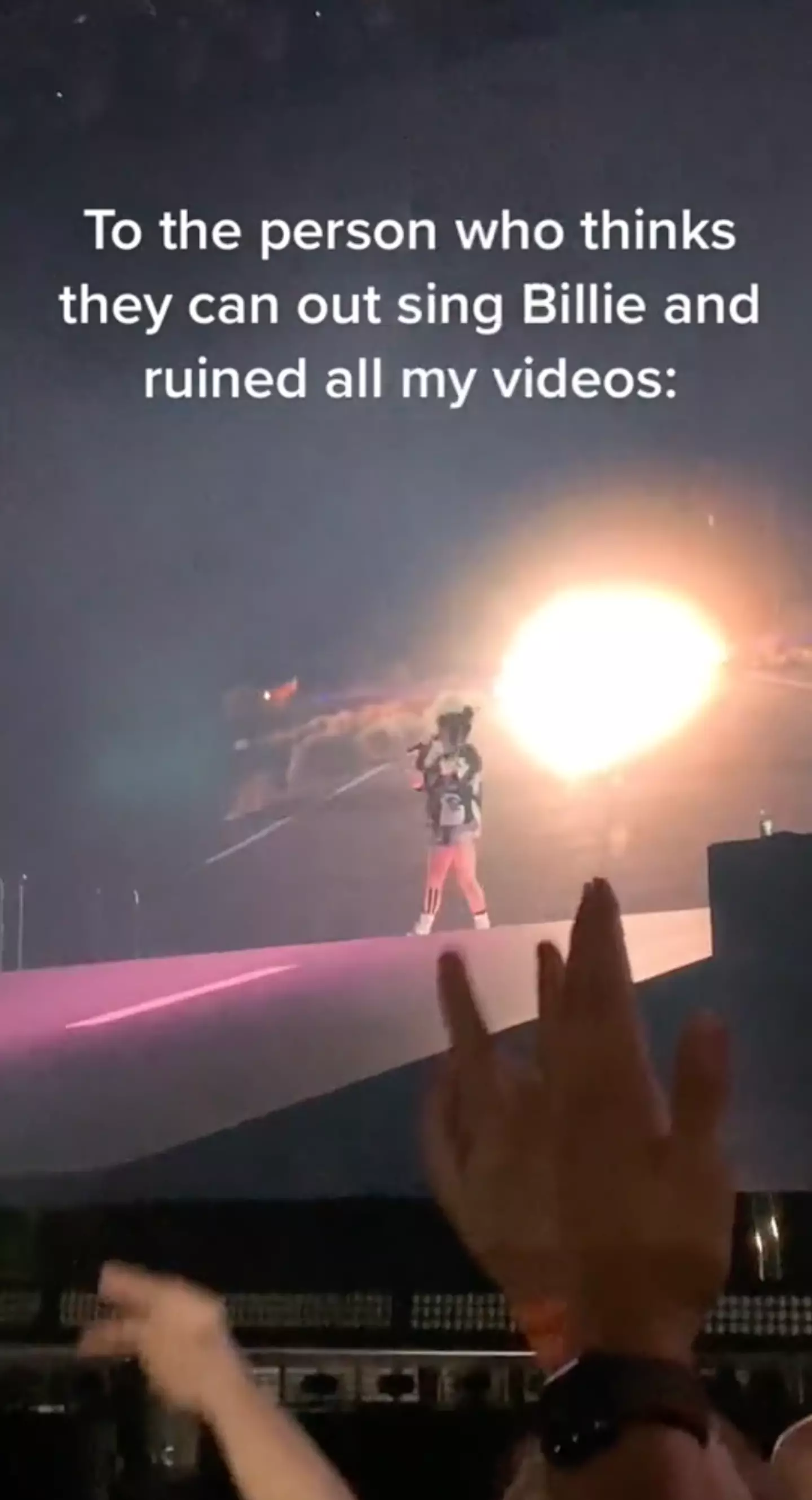 The TikTok went viral and raked in over three million views.