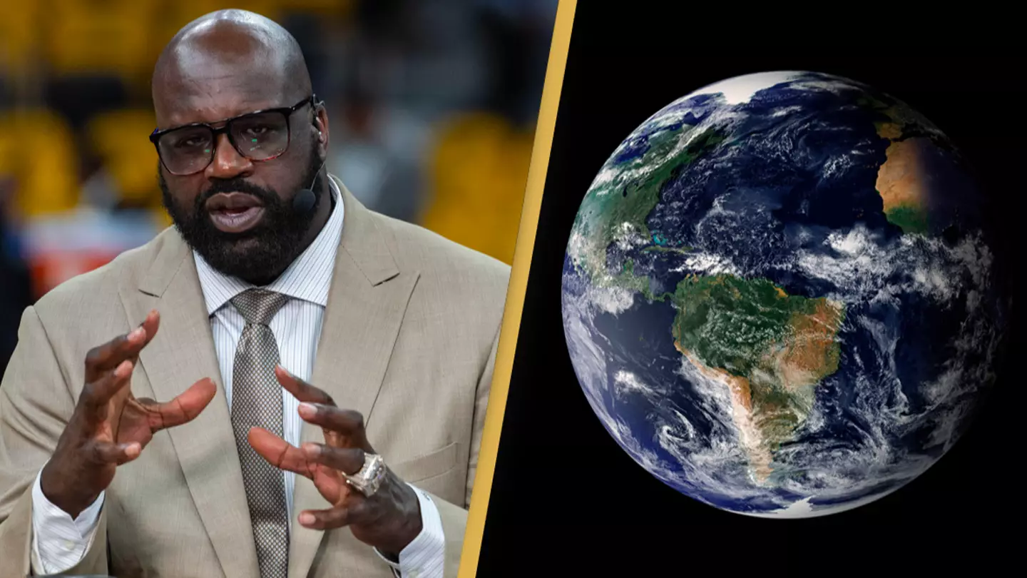 Shaquille O'Neal explains why he thinks the Earth is flat