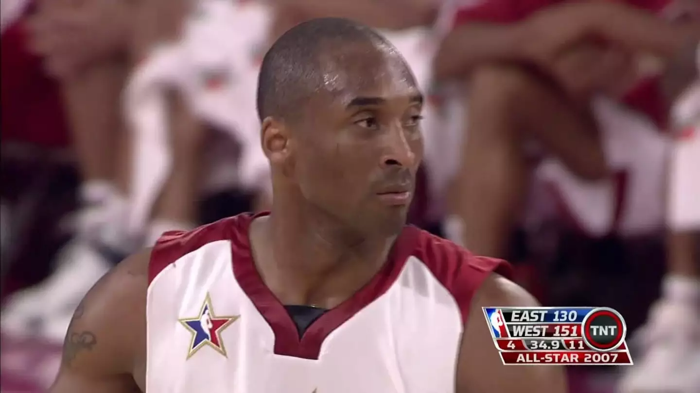 The look was an apparent 'tribute' Kobe Bryant.