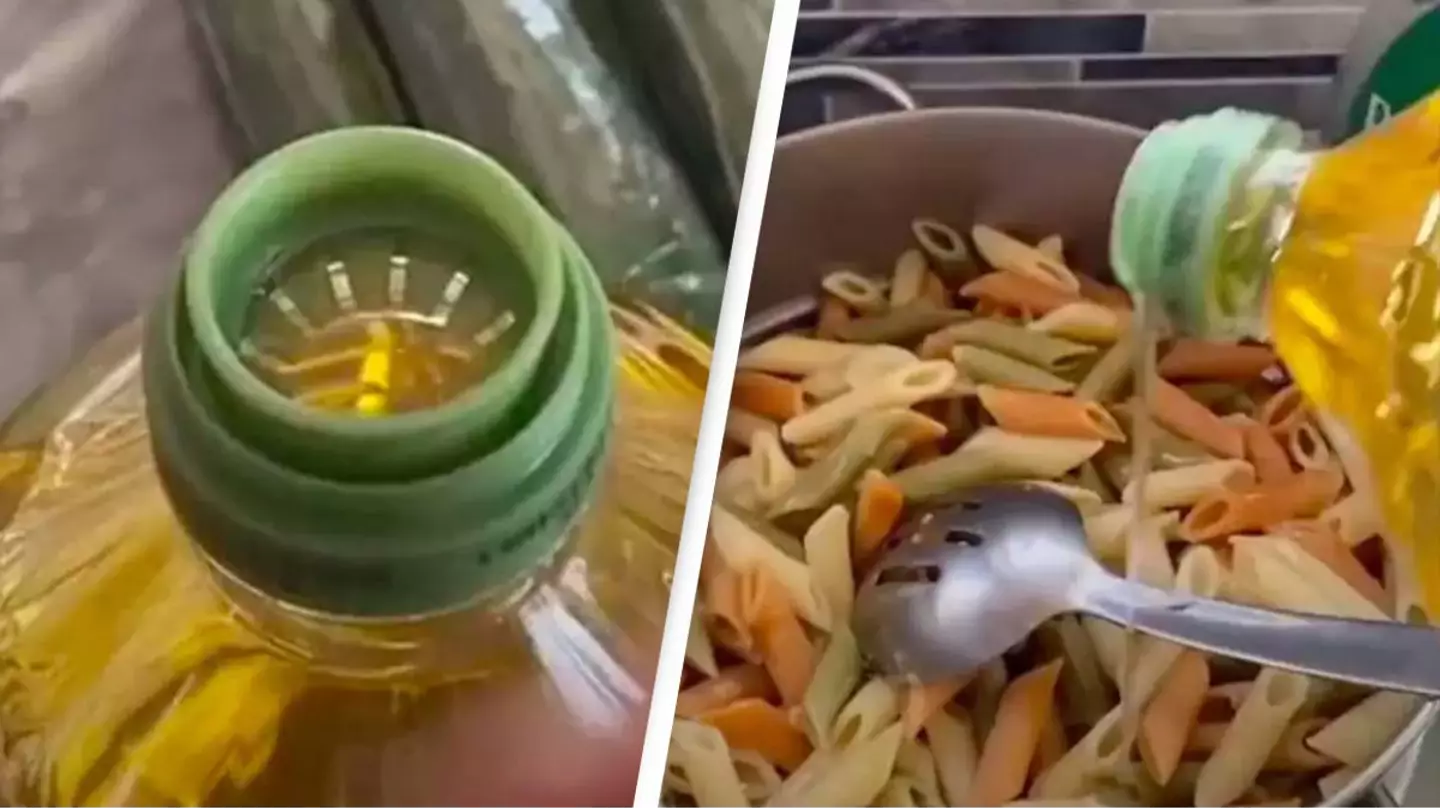 You’ve been pouring cooking oil wrong your whole life