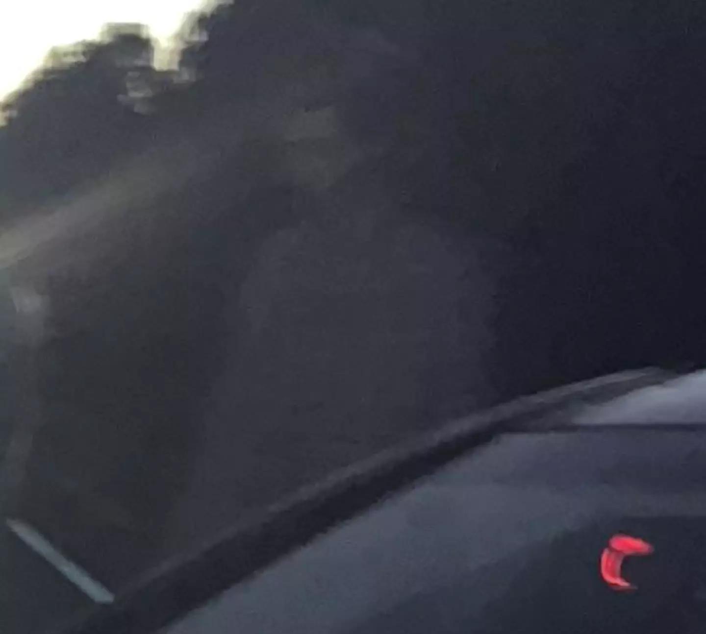 The figure could be his grandfather who passed away.