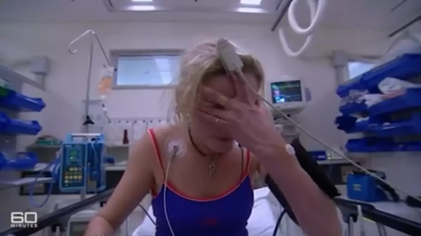 Dr. Teresa Carrette is one person to have survived a Doom Jellyfish sting. (60 Minutes Australia)